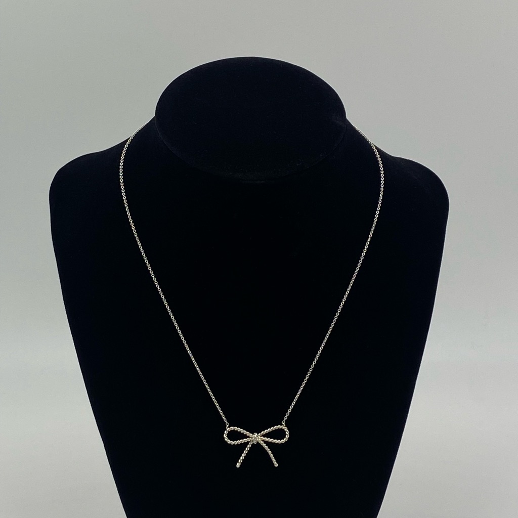 Twist Bow Necklace